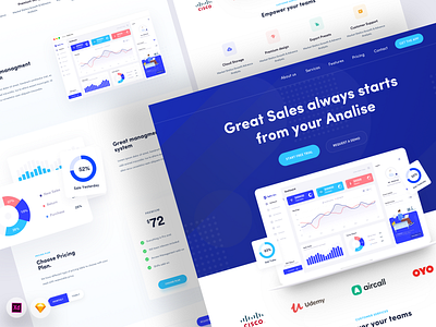 Sales Saas Landing