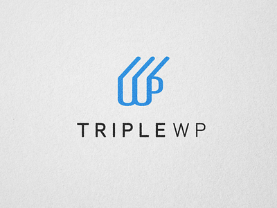 Logocore challenge - Logo for Triple WP adobe brand identity challenge logo logo design logocore logocore challenge logodesign logodesigns