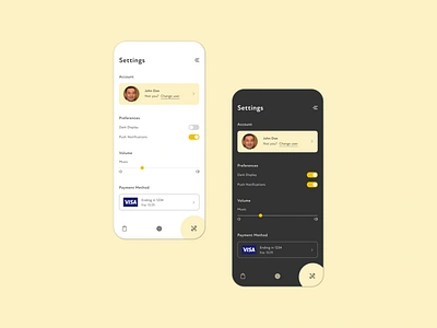 Settings for mobile app dailyui dailyui007 design figma ios logocore mobileapp settings ui uidesign uiux ux uxdesign