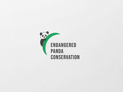 Brand Identity for Endangered Panda Conservation brand identity branding daily logo dailylogochallenge endangered environment illustration logo panda panda conservation