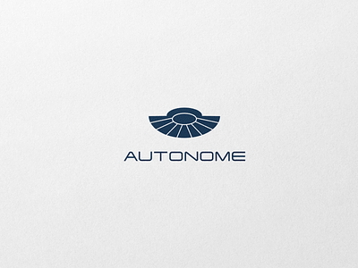 Logo for a car company 2d adobe brand identity branding dailylogo design driverless car driverless car manufacturer figma illustration logo