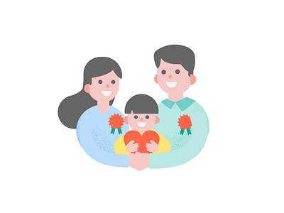 Parent's Day doodle graphic graphicdesign illustration