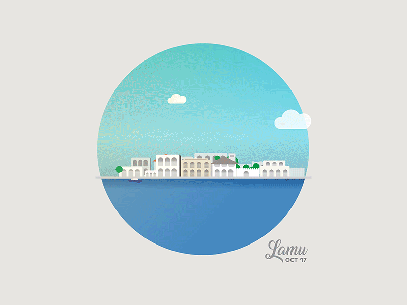 Lamu Postcard