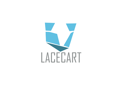 Logo design for Lacecart brand identity design ecommerce graphic design logo