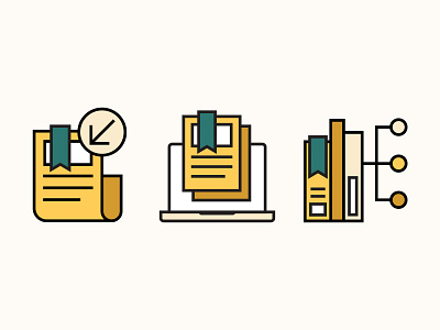 Document Management Icons business iconography icons icons design