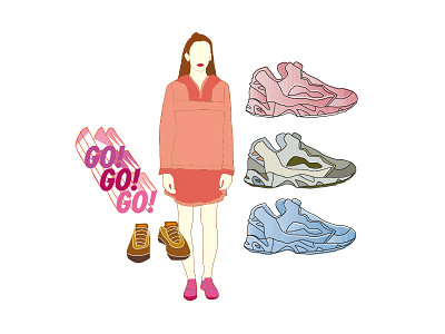 103 girl go sneakers