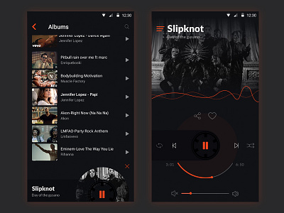 Music Player Ui