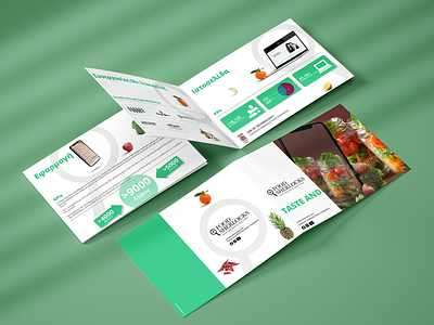 Brochure Design art direction brand design brochure design diet app flyer print print design