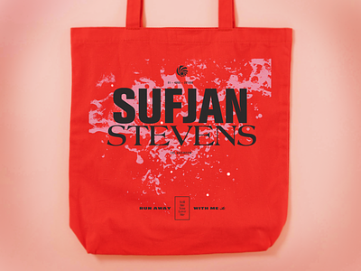 Sufjan Stevens – The Ascension design graphic design music totebag typography