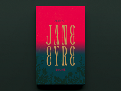 'Jane Eyre' by Charlotte Brontë – Cover Concept book book cover book cover design cover design graphic design publication design publishing typography