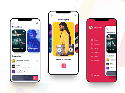 Music App Design