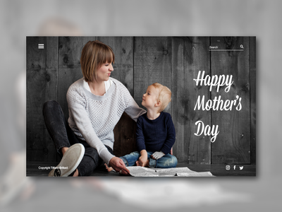 Happy mother's Day! design designinspiration happymotherday motherday motherday19 ui uiinspiration webdesign