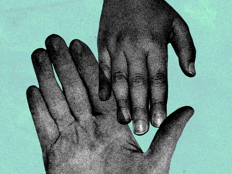 Feeling Unsafe at Every Size hands illustration longreads