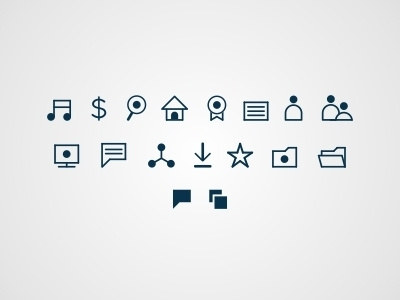 Sincronoz icon set