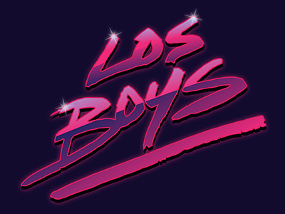 los boys band logo logo