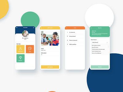 teacher app app branding digital ui