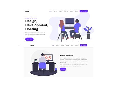 cohost website design