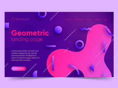 landing page