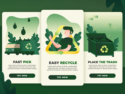 Apps recycle app art branding design digital icon illustration illustrator web