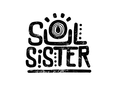 Soul sister design goodtype handlettering illustration lettering type typography