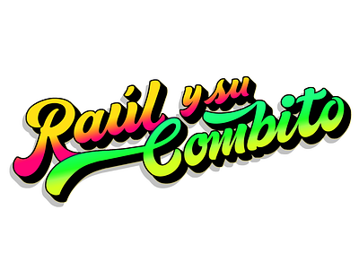 Raul y su Combito ipad lettering musician salsa