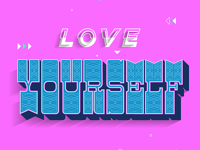Love Yourself goodtype goodtype tuesday lettering love valentines