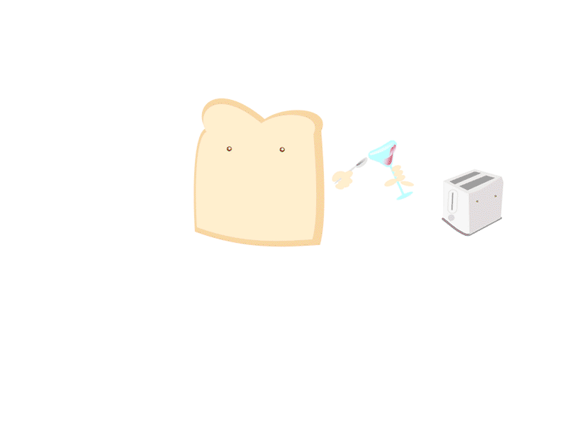 Toast by Tzur Ahiram on Dribbble