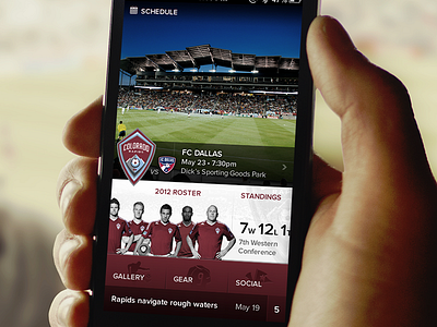 Colorado Rapids colorado iphone mobile rapids soccer sports