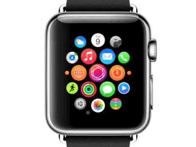 Aurora for Apple Watch aurora gif animation apple watch prototype quartz origami