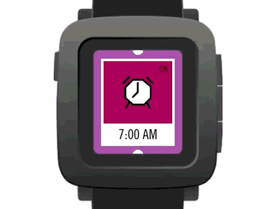 Pebble Time App Faces face pebble time timeline watch