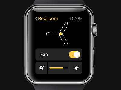 SmartFan Apple Watch App apple fan home watch wearable