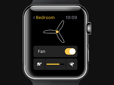 SmartFan Apple Watch App