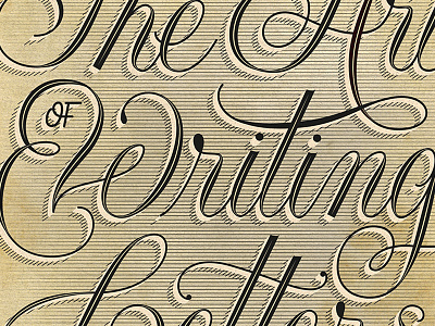 Of Writing design handlettering illustration lettering scripts