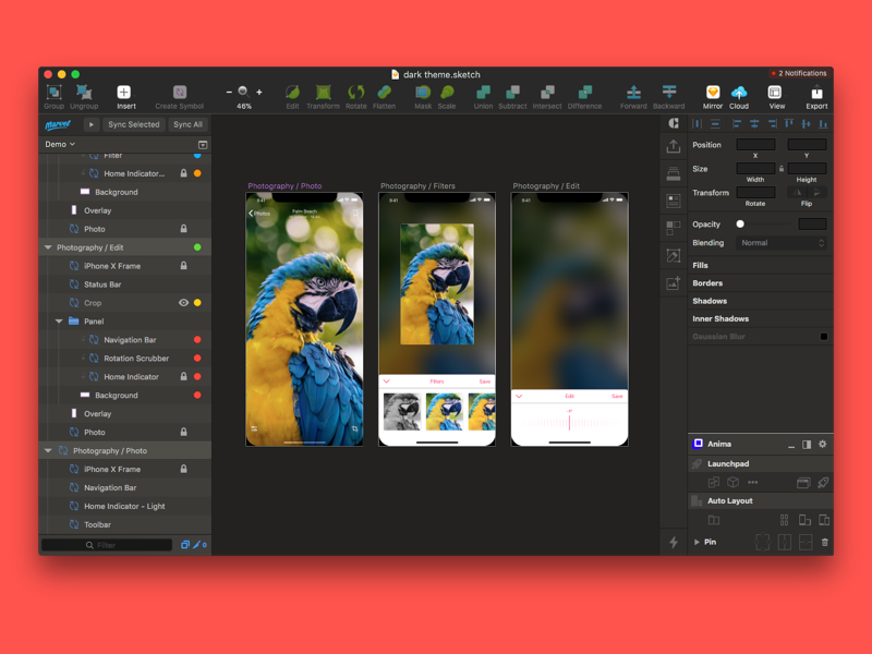 Midnight 1 2 3 – Dark Theme Sketch Plugin Tutorial