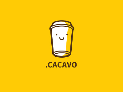 Logotype Cacavo art branding cafe icon logo logotype vector