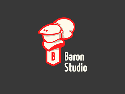 Logotype Baron Studio branding design logo logotype vector