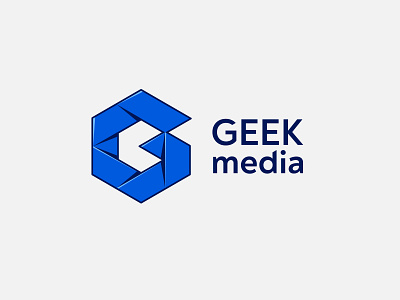 Logotype GEEK Media (Concept) brand branding business design icon logo logotype vector youtube