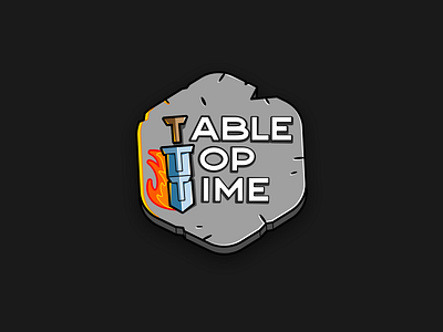 Logotype for Table Top Time blog