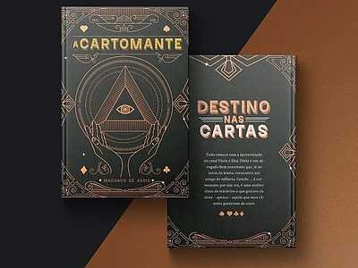 A cartomante: Machado de Assis book book cover desenhar ilustração indesign indesign template realidade aumentada