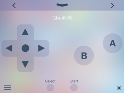 iOS Controller Center for GBA4iOS