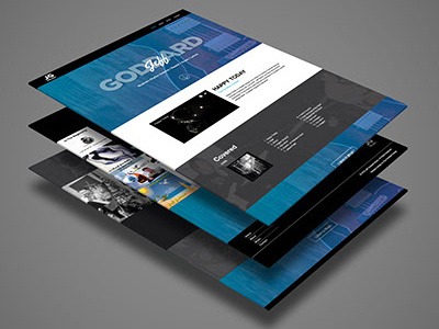 Website Design - Jeff Goddard Music design graphic design uiux design website design