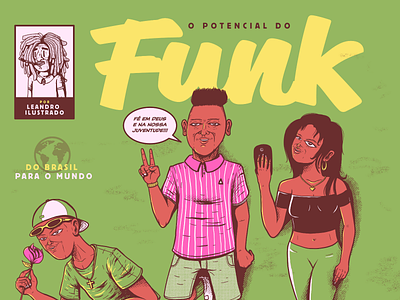 Brazilian Funk art brazil brazilian dance funk funkcarioca graphicdesign illustration instagram