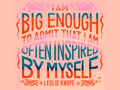 Leslie Knope Quote wide