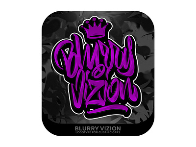 Blurry Vizion Lettering branding calligraphy design graffiti illustration illustrator lettering logo logotype type typography vector каллиграфия леттеринг