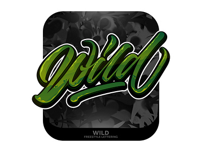 Wild Lettering branding calligraphy design graffiti illustration illustrator lettering logo logotype type typography vector каллиграфия леттеринг