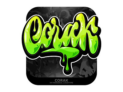 Corak Lettering branding calligraphy design graffiti illustration illustrator lettering logo logotype type typography vector каллиграфия леттеринг