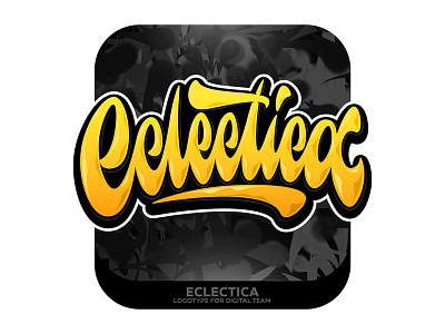 Eclectica Lettering branding calligraphy design graffiti illustration illustrator lettering logo logotype type typography vector каллиграфия леттеринг