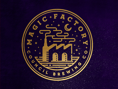 Magic Factory Identity beer brewery brewing factory icons logo magic