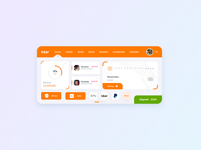 Bancointer app - 2021 Concept