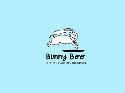 Bunny Boo illustration logo